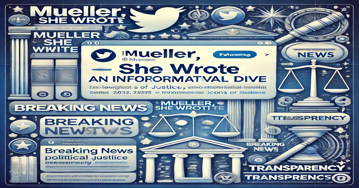 Mueller She Wrote Twitter