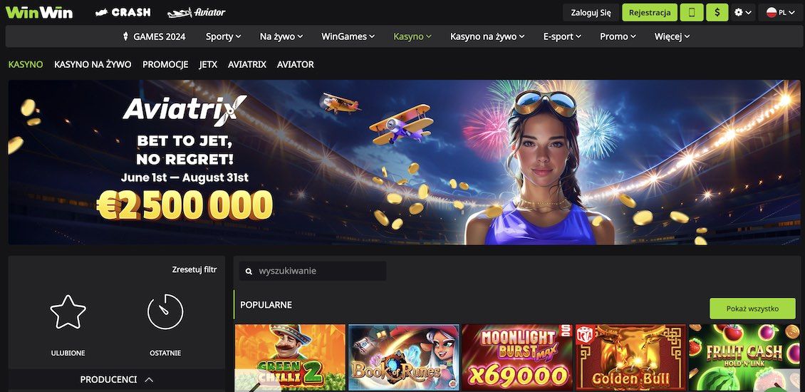 Eng mashhur slotlar WinWin Bet - O'yinlar va Tajribalar